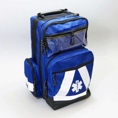 Zdravotnický záchranářský batoh MODRÝ s náplní SPORT