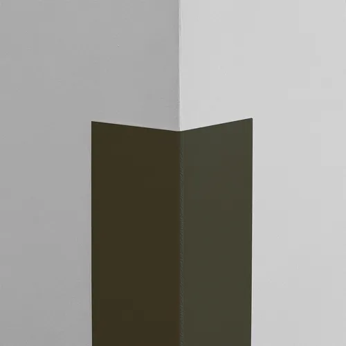 Plastová ochrana rohu LUX - TMAVÁ ČOKOLÁDA - standard - délka 2 m