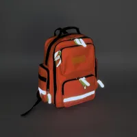 Zdravotnický batoh Emergency – oranžový (5)