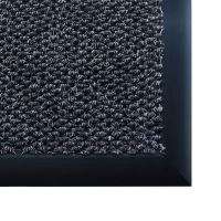 Zátěžová rohož PERLA 120 x 400 cm - ANTRACIT