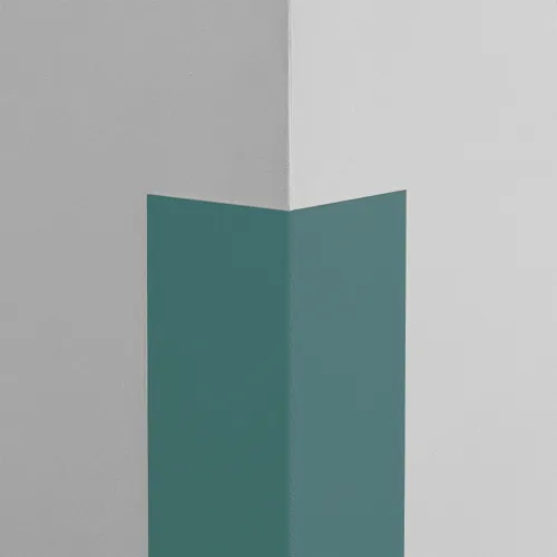 Plastová ochrana rohu LUX - MODROŠEDÁ - samolepící - délka 1,5 m